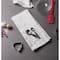 DII&#xAE; Silver Christmas Collage Dishtowel Set